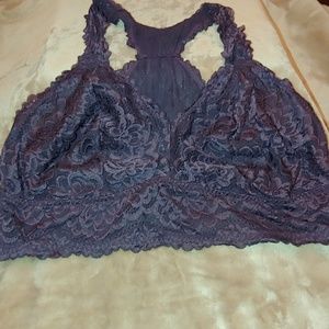 Torrid Plum Racer Back Bralette